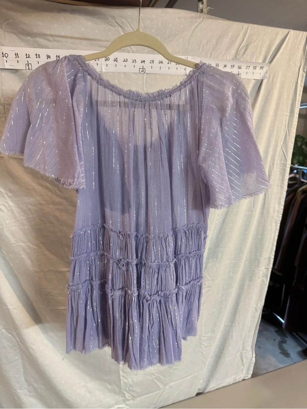 Free People lavender peasant